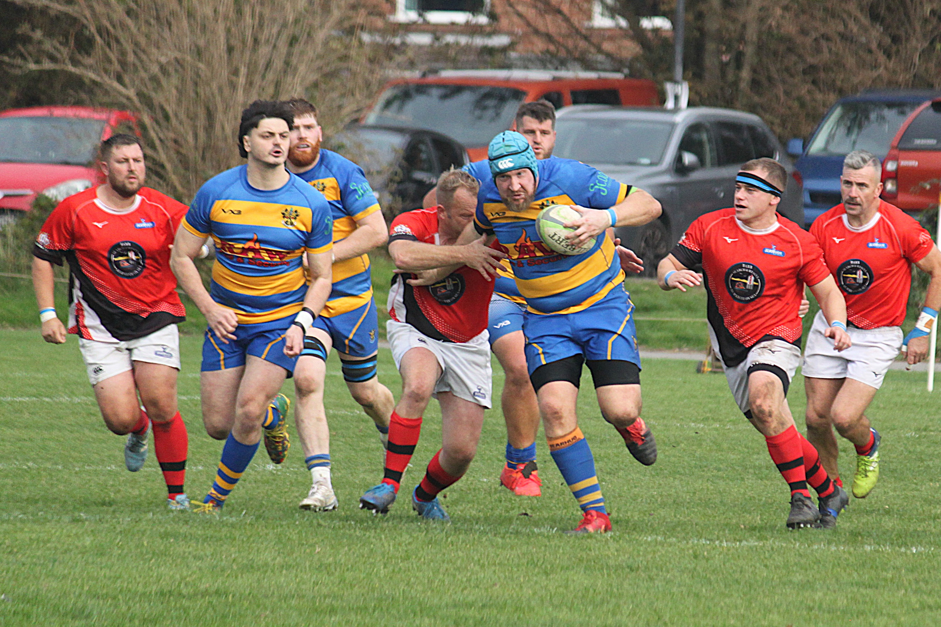 Trolley on one of his charges