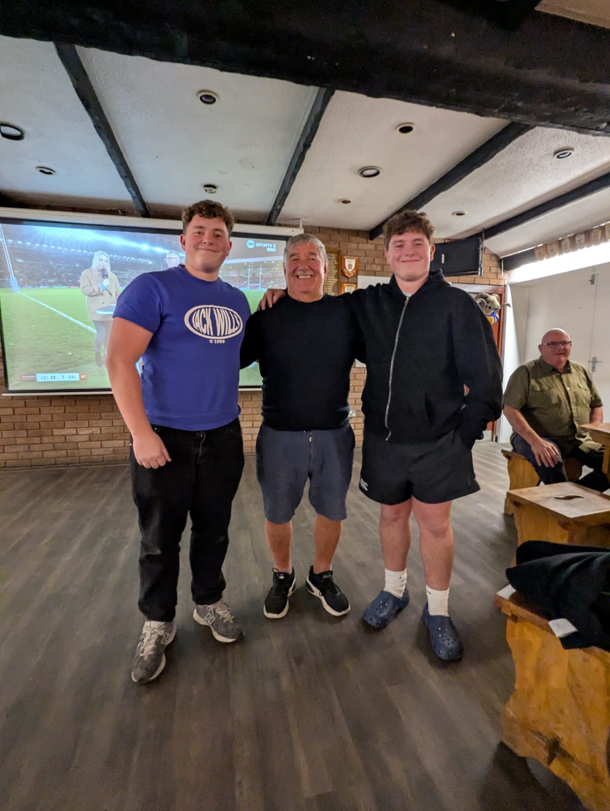 Andrew, Trev and Chris share the same birthday